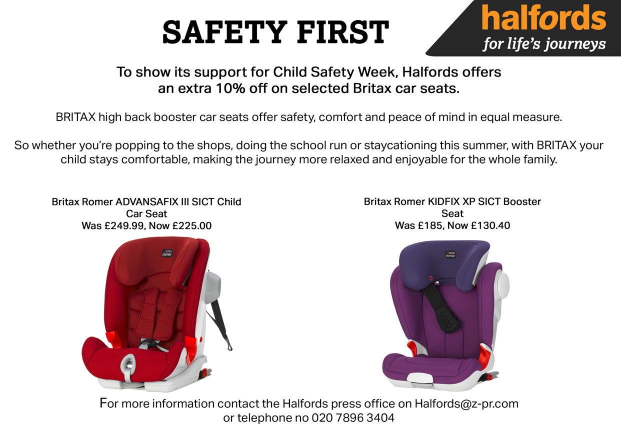 Halfords Lumbar Support Car Seat Cover