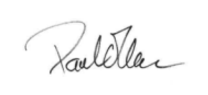 Paul O'Hara's signature